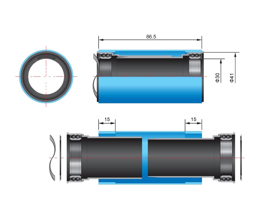 FSA Adattatore Pedivella Bb386 Per Movimenti Centrali Pfbb86 Shimano Movimenti Centrali E Ricambi